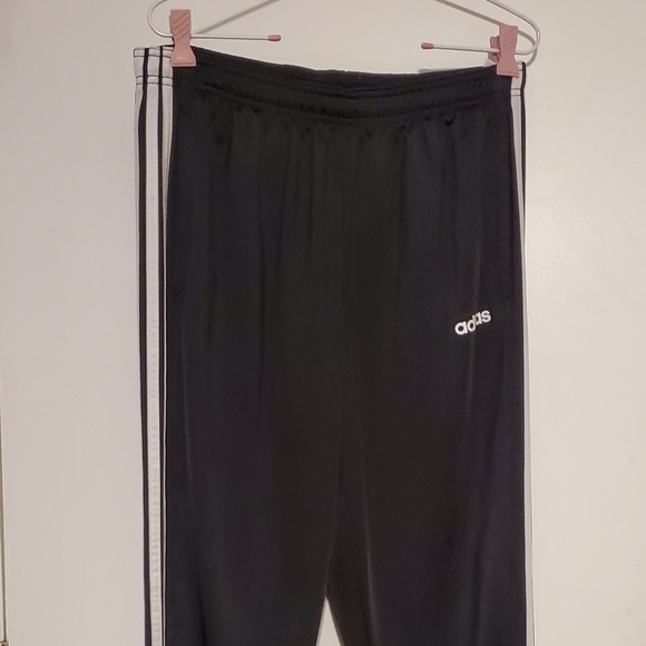 Adidas zipper bottom pants size large - Picture 3 of 8
